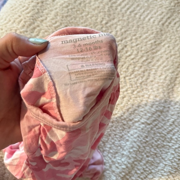 Magnetic Me Pink Camo Baby Dress Size 3-6 Months - Picture 3 of 4